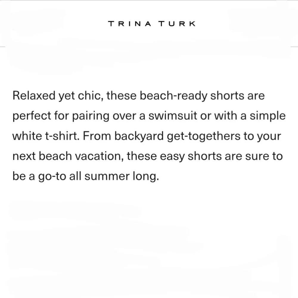 Trina Turk Palisades Chevron Crochet Cover-up Shorts White Geranium Size XS
